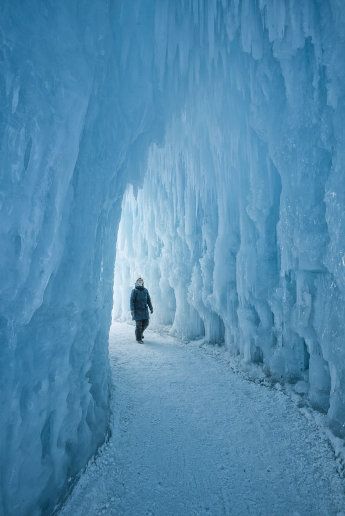 Photo Ice Castle Passageway by A.J. Mellor