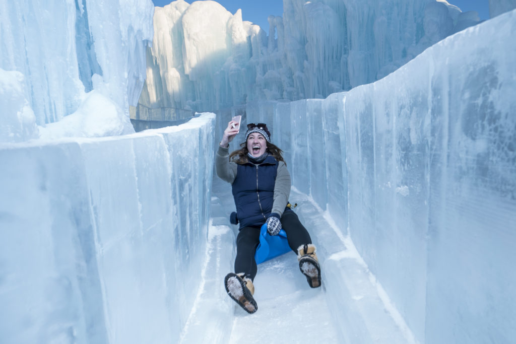 Ice Slide photo by A.J. Mellor