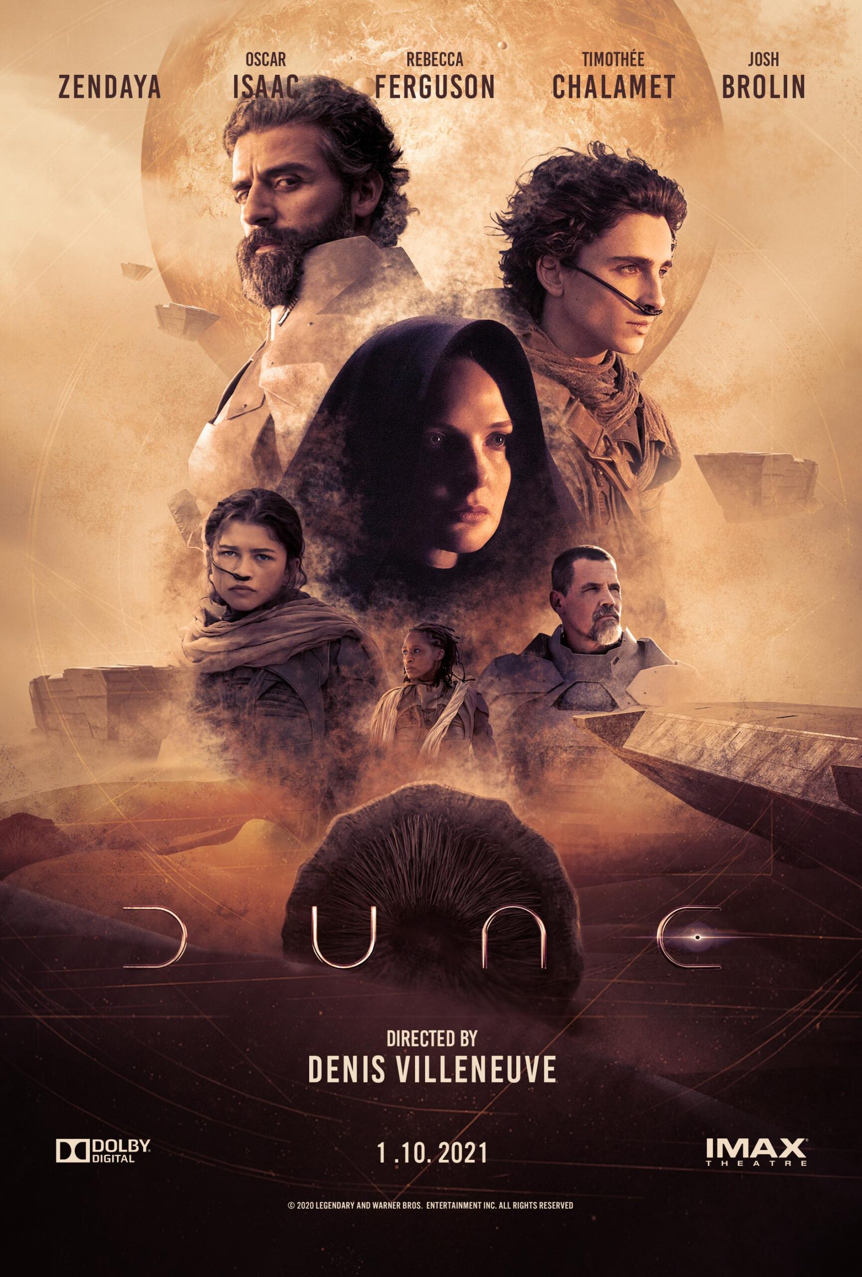 Dune 2021 movie poster