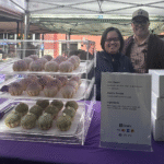 Ube Brioche at the Downtown farmer’s market