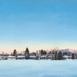 Landscape Painting at the 2025 Whyte Avenue Art Walk