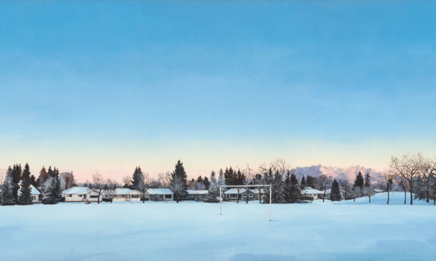 Landscape Painting at the 2025 Whyte Avenue Art Walk